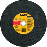 DEWALT DW8022 12-Inch x 1/8-Inch x 1-Inch A24N Abrasive Metal Cutting Wheel