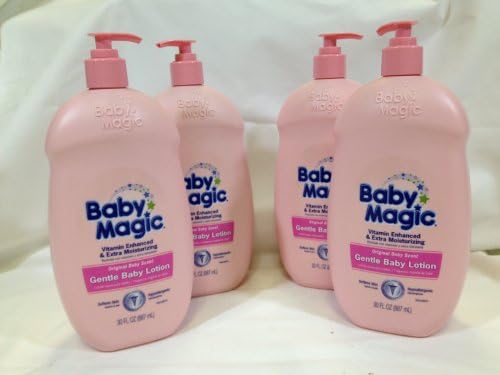 Baby Magic Gentle Baby Lotion, Original Baby Scent 30 oz. (Pack of 4)