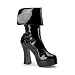 *LUCIFER-60, Red Pat Platform Calf Boot, 5