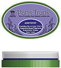 Eco Green Crafts Paris Trunk Dye-Based Artists Ink, Amethyst