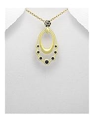 CZ Pendant Necklace In 92.5 Sterling Silver