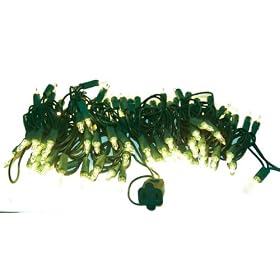 100 Clear Miniature Christmas Light Set by YIWU Direct