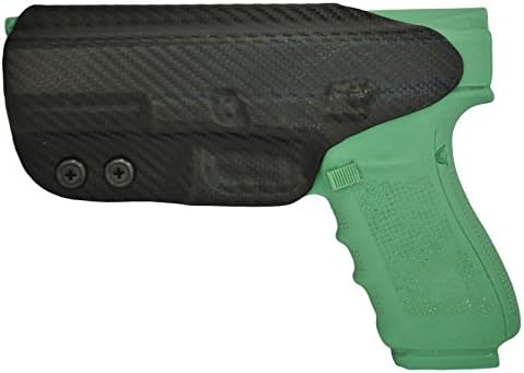 Black Jacket Kydex IWB Concealed Gun Holster Carbon Fiber Finish (Glock 36, Right)