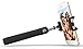 Selfie stick, Kiwii Bluetooth monopod, Extendable Wireless Bluetooth Selfie Stick with built-in Bluetooth Remote Shutter w/ Adjustable Phone Holder for iPhone 6/ 6 Plus, iPhone 5 5s 5c, Android, Bluetooth
