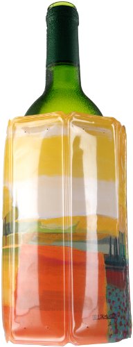 Vacu vin 3880962 Rapid Ice Flaschenk&uuml;hler Motiv Sommer 0,75 -1l