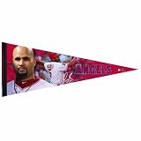 MLB Los Angeles Angels Albert Pujols 12-by-30 Inch Premium Quality Pennant
