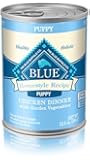 Blue Buffalo BLUE Homestyle Recipe Puppy Chicken Dinner (Pack of 12, 12.5 oz cans)