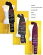 ED HARDY LOVE KILLS SLOWLY SCARF SCARVES SARONGS BLACK