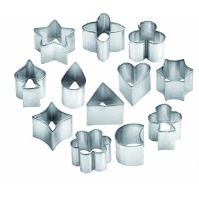 Tescoma Delicia 12-Piece Small Cookie Cutters