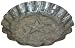 Candle Pan w/Embossed Star - 7-1/2 Inch
