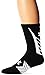 Under Armour Men's Undeniable All Sport Crew Socks (1 Pair), Black/White, Medium