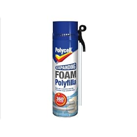 Polycell Expanding Foam Filler Gap Gun 500 ml PLCEFFGG500