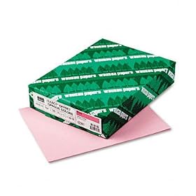 Wausau Paper 62361 - Exact Colored Paper, 24 lb, 8-1 2 x 11, Pink, 500 Sheets... by