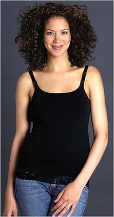 Glamourmom Nursing Bra Cami with Lace Bottom (B2)