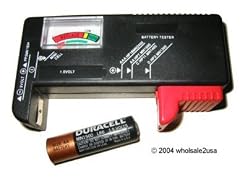 Universal Battery Tester Tool (Battery NOT Included) -- Best Tester on Amazon!