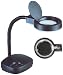 SE Table Magnifier Lamp - 5X - Fluorescent Light (Black)