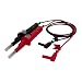 Cal Test Electronics CT3454CA High Capacity Fused Multimeter Test Probe, 17 AWG, 10 Amp, PVC, Jacket, 1.00 sq mm, Black and Red Pair
