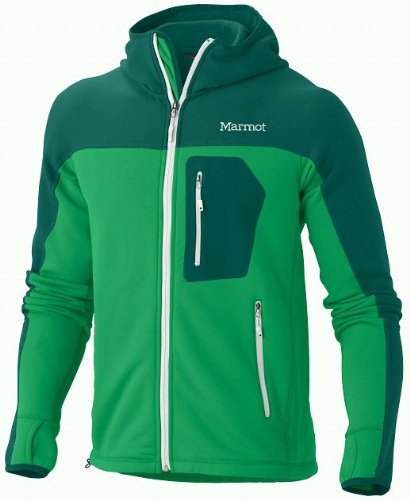 Marmot Herren Power Stretch Fleece Hoody, fern/wintergreen, M, 83030-4323-4 Preisvergleich