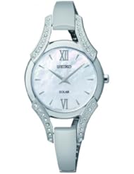 Seiko Womens SUP213 Analog Display Japanese Quartz Silver Watch