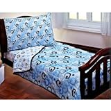 Metro 4-piece Toddler Bedding Set, Simply Baby Blue for Boys