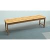 Moderne Sitzbank Hockerbank SOLO 150cm, Akazienholz