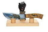 STAG TYPE HUNTER BEAR KNIFE DISPLAY