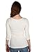 Hollywood Star Fashion Ladies 3/4 Half Sleeves Round Scoopneck Fitted Tank Top