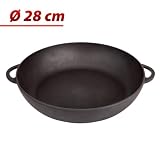 Bratpfanne Zharovnja aus Gusseisen, ohne Deckel, 28 cm., 2,4 kg