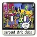 Londons Times Funny Animals Cartoons - Garter Snake Strip Clubs - Light Switch Covers - double toggle switch