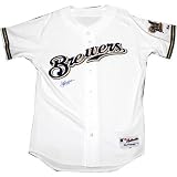 Jeff Suppan Milwaukee Brewers Autographed Home Jersey