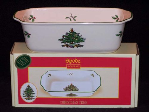 Spode Christmas Tree Loaf Dish
