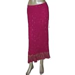 Crinkled Skirt Cotton Dress Clothing In India Size 16