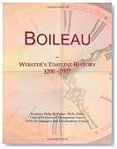 Boileau: Webster's Timeline History, 1200 - 2007