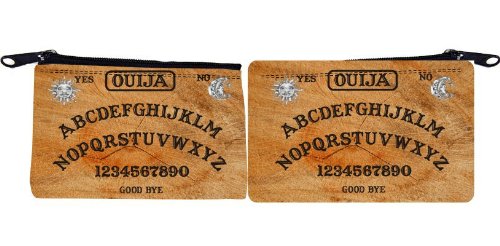 RikkiKnight Ouija Board Black Magic Messenger Bag - Book Bag ***with matching coin purse wallet*** -School Bag - Reporter Bag - Unisex - Ideal Gift for all occassions!