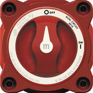 Blue Sea Systems 6010 m-Series (Mini) Battery Switch Dual Circuit