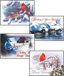 Christmas Boxed Card - Assortment Box, Winterscapes