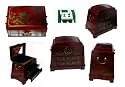 Chinese Leather Bird and Flower Mah Jong Set