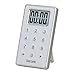 Taylor Digital 10 Key Timer, Silver