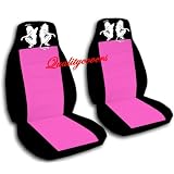 2 Black and Hot Pink Angel and Devil car seat covers for a 2001 Nissan Maxima. by Designcovers&node=15684181