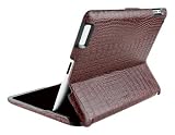 Zagg FOLBRNALL101 ZAGGfolio Alligator Leather Case for iPad 2/The New iPad