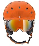 Carrera Skihelmset Makani & Cliff SPH, Modisch stylisches Helmset mit aktiver und Venturi Belüftung