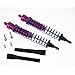 Hot Racing DP10707 Purple Aluminum Shocks 107mm Fully Assembled