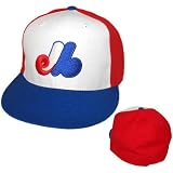 1983 Montreal Expos Deep Crown Fitted Hat