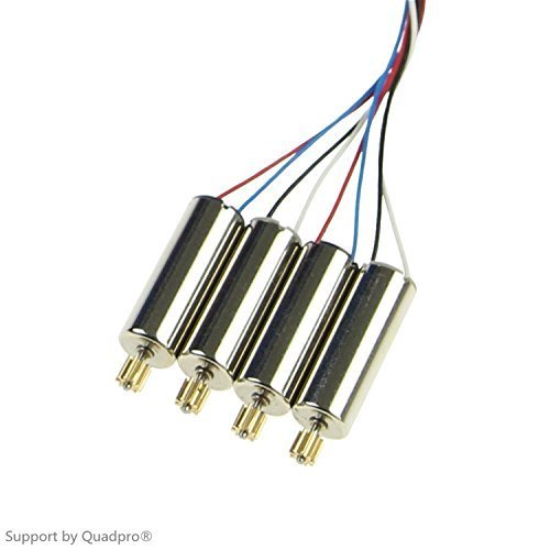 Syma Motor, QuadproÂ® Syma X5c-1 X5c X5 2pcs Anti-clockwise Motor and 2pcs Clockwise Motor with Brass Gear Complete Motor Sets,spare Parts for Rc Quadcopter Toys X5-07 X5-08