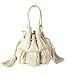 Anthoni Cown womens duffel handbag leather, beige