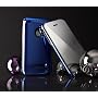 Apple iPhone 3G 3GS Metallic Series Anodized Plastic Case & Screen Protector - Blue