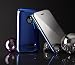 Apple iPhone 3G Metal Slim Fit Case & Mirror Screen Protection - Royal Blue Image