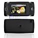 Sidekick 2008 Cell Phone Black Rubber Feel Protective Case Faceplate Cover + Free LiveMyLife Wristband