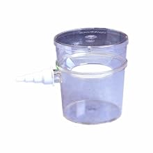 Nalgene 121-0045 Cellulose Nitrate Lab Filter Unit, 0.45 Micron, 50mm Membrane Diameter, 115mL Capacity (Pack of 12)