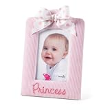 Mud Pie Baby Little Princess Pink Seersucker Frame by Mud Pie